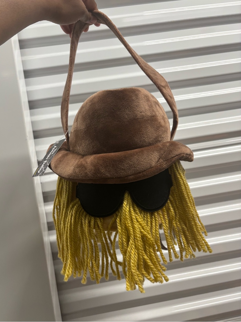 Cousin Itt Plush Treat Bucket - The Addams Family Spirit Halloween